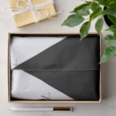 Abschluss Tissue Paper Black and White HAMbyWG Seidenpapier (Geschenk)