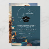 Abschluss Tochter I Cap Ankündigung (Vorne/Hinten)