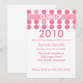 Abschluss (Top 10 Ansichten) Einladung (Vorne/Hinten)