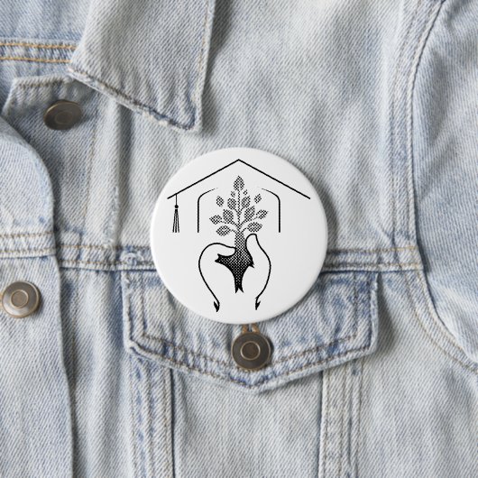 Abschluss: Träume in einem kraftvollen Slogan Button (Beispiel)