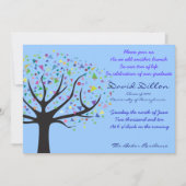 Abschluss Tree of Life Invitation Class of 2010 Einladung (Vorderseite)