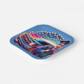 Abschluss Typ mit Lieferwagen LKW kundenspezifisch Pappteller (Gewinkelt)