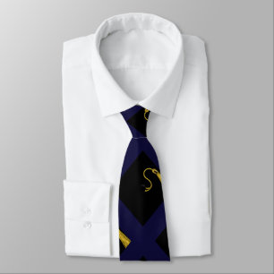 Abschluss Typ Navy Blue Krawatte
