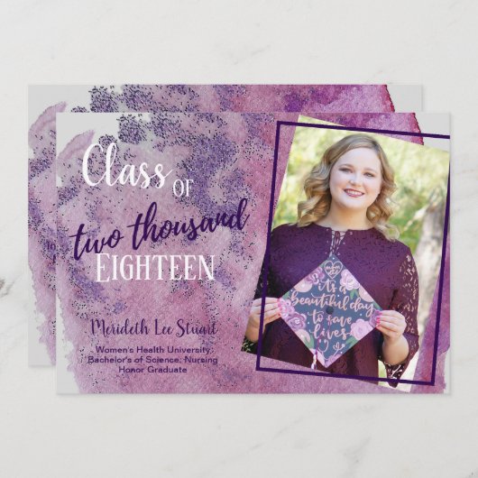 Abschluss Ultra Violet 2 Foto Ankündigung (Vorne/Hinten)