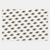 Abschluss-Umschlagpapier Geschenkpapier Set (Vorderseite)