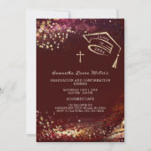 Abschluss und Bestätigung Abendessen Einladung (Vorderseite)