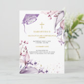 Abschluss und Bestätigung Abendessen Einladung (Stehend Vorderseite)