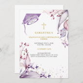 Abschluss und Bestätigung Abendessen Einladung (Vorne/Hinten)