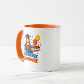 Abschluss- und Geburtstagsbrauch Name Tasse (Vorderseite Links)