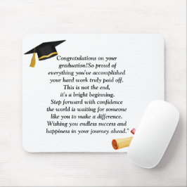 Abschluss - Universelles Design für alle Altersgru Mousepad