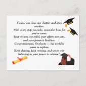 Abschluss - Universelles Design für alle Altersgru Postkarte (Vorderseite)