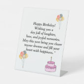 Abschluss - Universelles Design für alle Altersgru Sockelschild (Vorderseite)