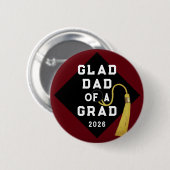 Abschluss Vater Keepake Memento Button (Vorne & Hinten)