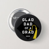 Abschluss Vater Keepake Memento Button (Vorne & Hinten)