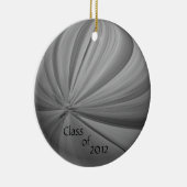 Abschluss-Verzierung 2012 Keramik Ornament (Rechts)
