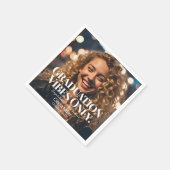 Abschluss Vibes only Paper Serviette (Ecke)