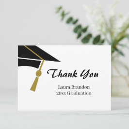 Abschluss Vielen Dank Dankeskarte