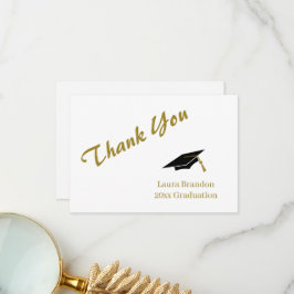 Abschluss Vielen Dank Dankeskarte