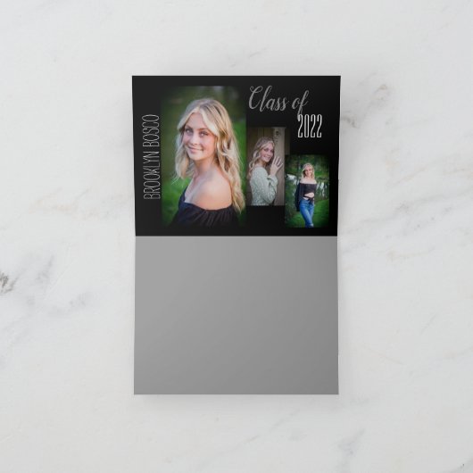 Abschluss Vielen Dank, dass Sie Card2 Dankeskarte (Innenseite)