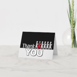 Abschluss Vielen Dank, dass Sie die Kartenverarbei Dankeskarte