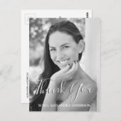 Abschluss Vielen Dank, dass Sie Fotokarte haben Postkarte (Vorne/Hinten)