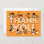 Abschluss Vielen Dank, dass Sie Postcard Puppy Postkarte (Vorne/Hinten)