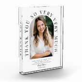 Abschluss Vielen Dank Foto Geschenk für Eltern (Links)