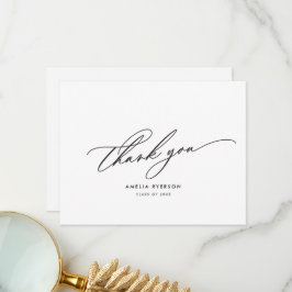 Abschluss Vielen Dank für Ihre Karte