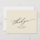 Abschluss Vielen Dank für Ihre Karte (Vorderseite)