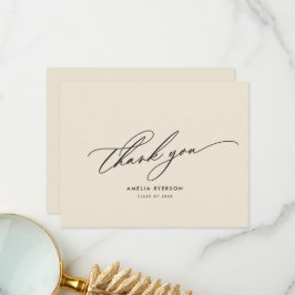 Abschluss Vielen Dank für Ihre Karte