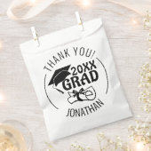 Abschluss Vielen Dank Klasse Jahr GRAD Personalisi Geschenktütchen (Ausgeschnitten)