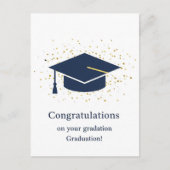 Abschluss Vielen Dank, Postkarte (Vorderseite)