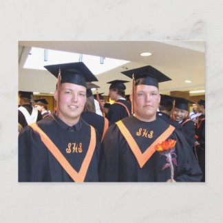 Abschluss Vielen Dank Postkarte