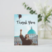 Abschluss Vielen Dank, Postkarte (Stehend Vorderseite)