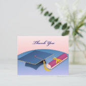 Abschluss Vielen Dank, Postkarte (Stehend Vorderseite)