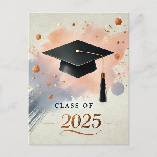 Abschluss Vielen Dank, Postkarte (Vorderseite)