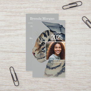 Abschluss-Visitenkarte Visitenkarte