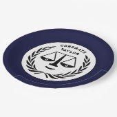 Abschluss von juristischen Fakultäten, Teller (Schrägansicht)