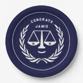 Abschluss von Law School Blue Paper Teller (Vorderseite)