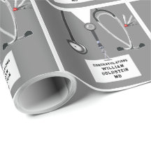 Abschluss von Medizinschulen - Geschenkpapier