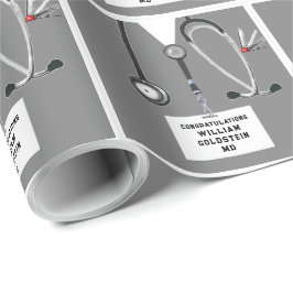 Abschluss von Medizinschulen - Geschenkpapier