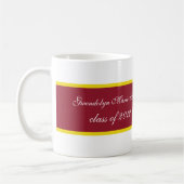 Abschluss von Red & Gold School Tasse für FotoColl (Links)