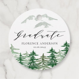 Abschluss Wald Geschenkanhänger