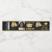 Abschluss Wasser Flaschen Etikett (b11) (Einzelnes Label)