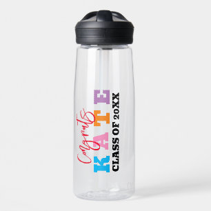 Abschluss-Wasserflasche - Personalisiertes Abschlu Trinkflasche