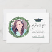 Abschluss "Watercolor Forest Greenery" Ankündigung (Vorderseite)