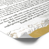 Abschluss, WENN Gedicht von Rudyard Kipling Inspir Poster (Ecke)