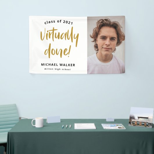 Abschluss-Werbebanner Banner (Messeveranstaltung)