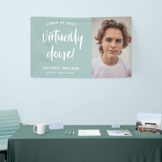 Abschluss-Werbebanner Banner (Messeveranstaltung)