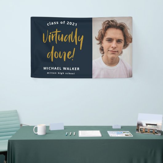 Abschluss-Werbebanner Banner (Messeveranstaltung)